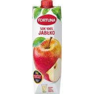 FORTUNA SOK JABŁKOWY  100% 1L KARTON - 00030226.jpg