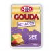 BEZ LAKTOZY SER GOUDA PLASTRY 150G MLEKOVITA